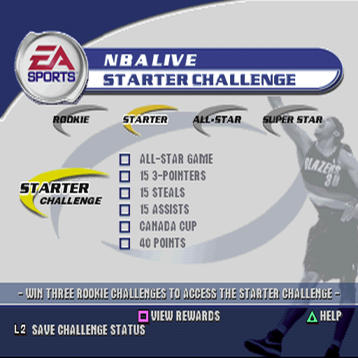 NBA Live 2002 screenshot 4 for Playstation 2